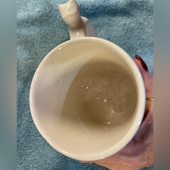 Cat Plate and Coffee Mug Zrike Minou-ettes by Pradalie Fine Porcelain - Picture 5 of 10